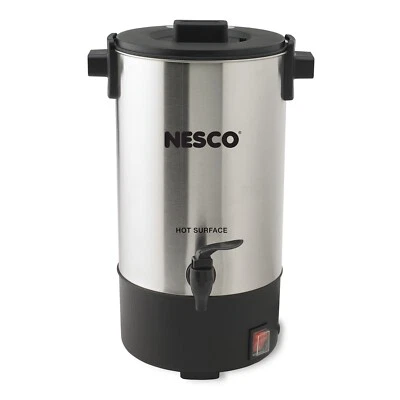 Nesco Stainless Steel 30 Cup Coffee Urn - Image 1 of 4