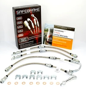 Ford Laser KC, KE Turbo 4WD/2WD 1985-1990 - SAFEBRAKE Performance Hoses - Picture 1 of 11