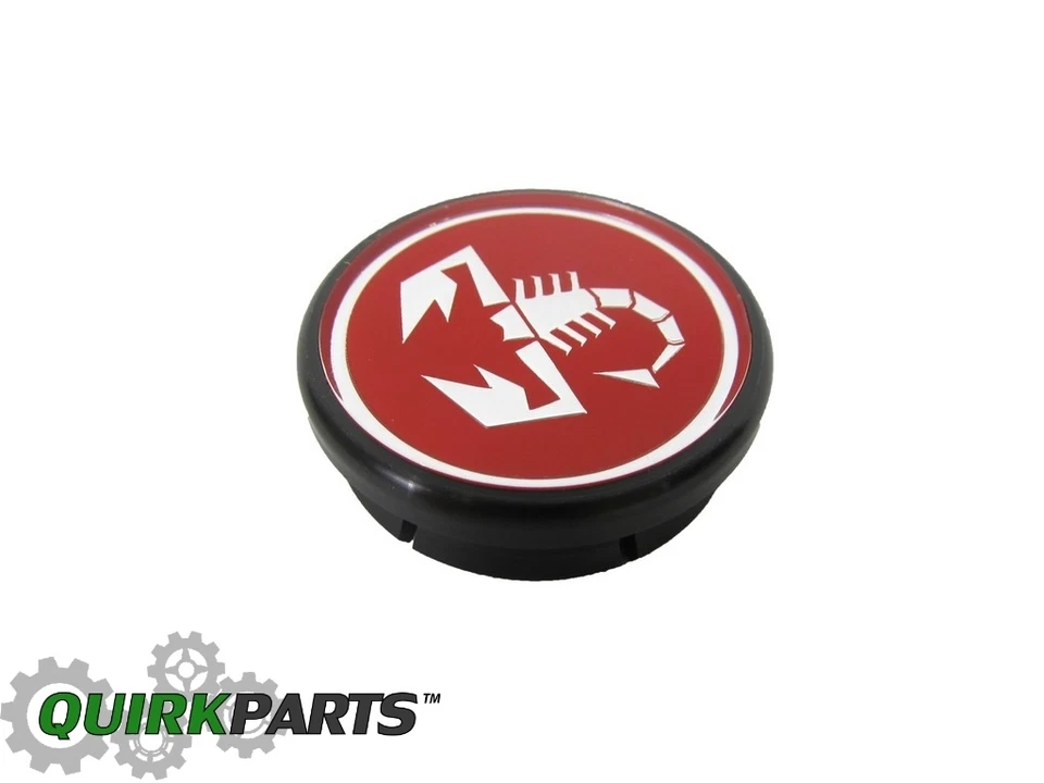 2012-2019 FIAT 500 SCORPION SINGLE WHEEL CENTER CAP MOPAR OEM GENUINE 4726183AB - Image 1 of 4