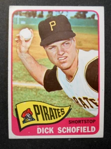 1965 Topps #218 Dick Schofield Pittsburgh Pirates Sehr guter Zustand - Bild 1 von 2