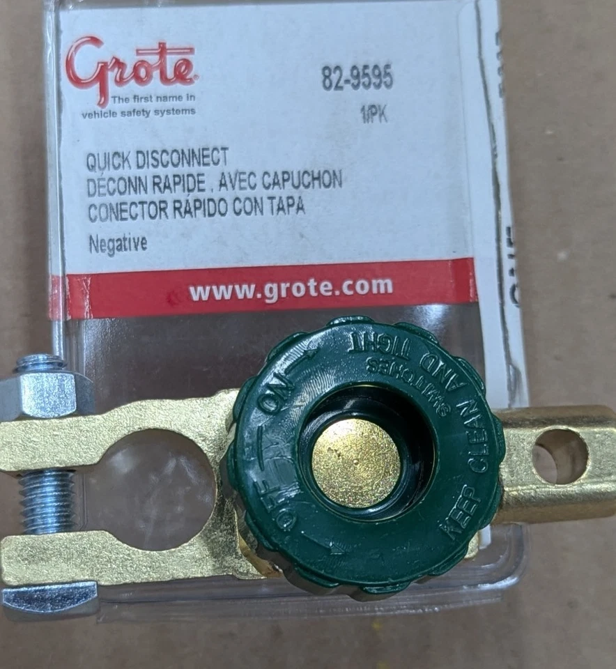 82-9595 Grote bateria desconexão rápida poste superior braçadeira estilo fácil segurança - Imagem 1 de 4