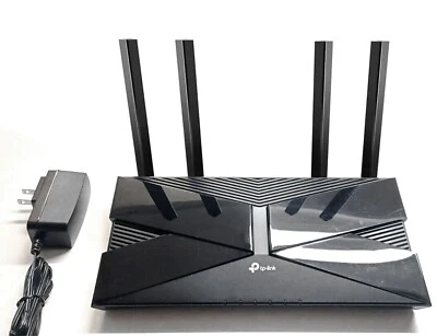 TP-Link EX220-G2 Archer Wi-Fi 6 IEEE 802.11ax Ethernet Wireless Router w/Charger - Image 1 of 4