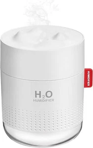Portable Mini Humidifier, 500ml Small Cool Mist Humidifier, USB Personal Desktop - Picture 1 of 7
