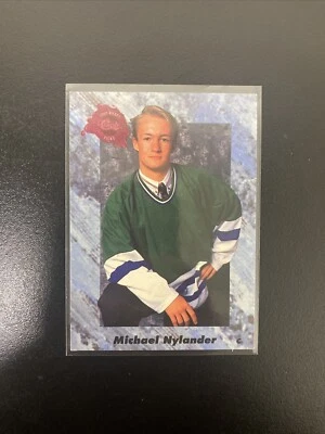 1991 CLASSIC DRAFT PICKS #47 MICHAEL NYLANDER HARTFORD WHALERS - Image 1 of 2