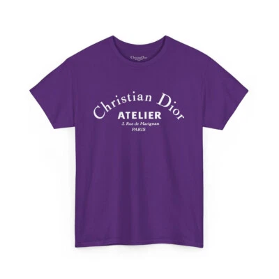 Camiseta Divertida Christian Dior Athelier Hecha en Estados Unidos Talla S a 5XL Foto 1 de 4
