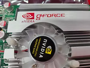 New NVIDIA GeForce FX5500 128bit 256MB 2xSVGA PCI Video Graphics Card Dual Head - Picture 1 of 3