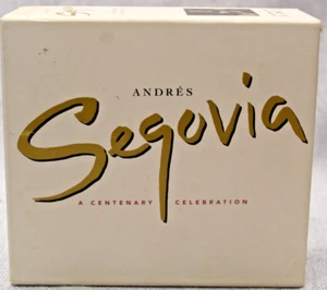 Andres Segovia: A Centenary Celebration 4 CD Box with 78 Booklet MCA Decca - Imagen 1 de 4