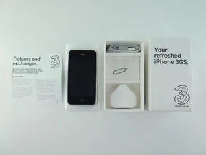 Apple iPhone 3gs 8gb 3rd Generation A1303 - *Matching 3 Box - MINT* - SUPER RARE - Afbeelding 1 van 17