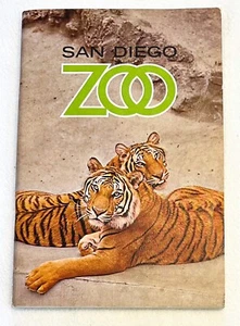 San Diego Zoo Official Guide Book TIGER Edition 1966 Original Vintage Photos - Picture 1 of 5