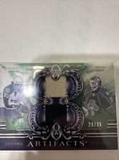 2010-11  Artifacts - Tundra Tandems Dual Jerseys Emerald  Voracek  Vokoun /35