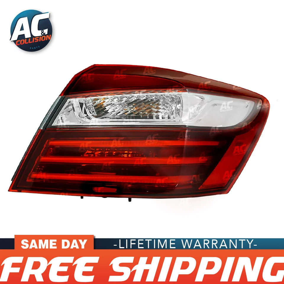 Conjunto de luces traseras lado derecho del pasajero para Honda Accord 2016-2017 sedán diestro Foto 1 de 3