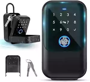 Password Smart Fingerprint Digital Card Electronic IP66 Lock Box for Smart Home - Picture 1 of 27