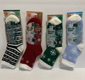 Earth Therapeutics Thermal Socks with Shea Butter Moisture  Size 5-11 YOU CHOOSE - Picture 1 of 12