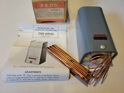 Vintage Penn Changeover Thermostat A19CAC-1 - Image 1 of 4
