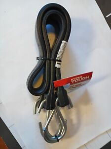Hyper Tough 2 Pack 24 inch Rubber Strap Bungee Cords