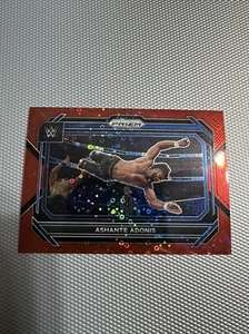 2023 Panini Prizm WWE #86 Ashante Adonis Red Disco Prizm 66/99 - Picture 1 of 2