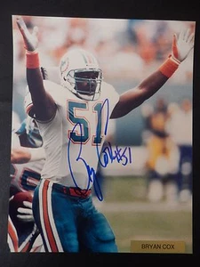 Bryan Cox Autographed 8" X 10" Photograph (#2) - Picture 1 of 2