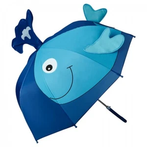 Children's 3D Umbrella - Whale - Picture 1 of 5