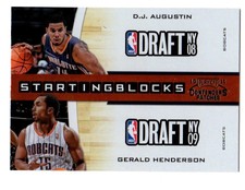 2010-11 Playoff Contenders Starting Blocks 16 Augustin/Henderson