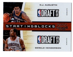 2010-11 Playoff Contenders Starting Blocks 16 Augustin/Henderson
