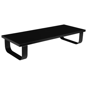 Black Monitor Stand Monitor Riser Computer Stand Laptop Stand Office Desktop Bal - Picture 1 of 15