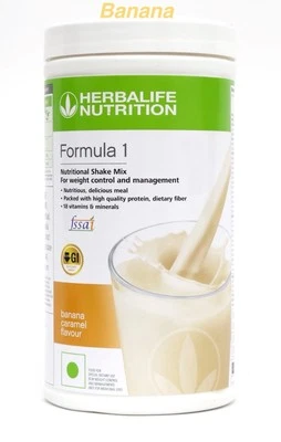 Herbalife Formula 1 Shake Banana flavoured - 500g (Good for Health)