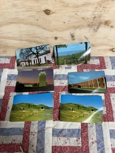 Lote de 6 postales de colección de Dakota del Norte Devils Lake Fort Lincoln - Imagen 1 de 5