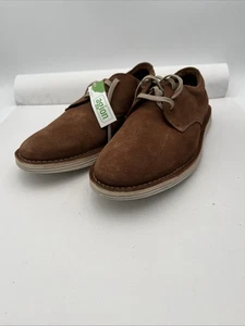 Clarks Uomo Forge Vibe Oxford Sneaker Cola Scamosciato Taglia 13M **NUOVO - Foto 1 di 13