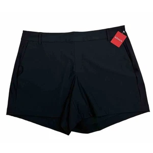 Spanx Sunshine Damen-Golfshorts 6 Zoll sehr schwarz UPF 50+ Stretch Größe XL neu - Bild 1 von 15