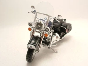 Harley Davidson FLHRC Road King Classic 2013 negro modelo moto 1:12 Maisto - Imagen 1 de 4