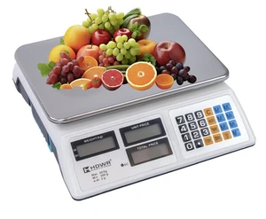 Küchenwaage bis 40 kg, mini Waage ohne Batterie für Gastronomie HDWR wagPRO S40 - Bild 1 von 7
