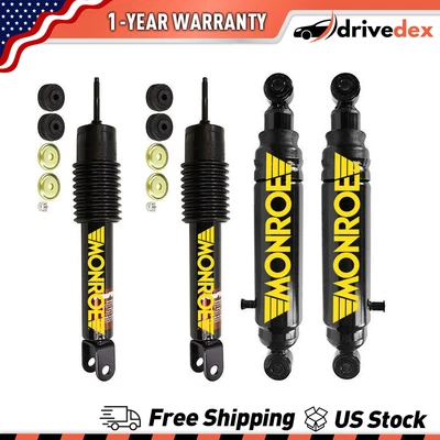 Amortiguadores delanteros traseros Monroe para Chevrolet Avalanche 1500 2002 2003 2004 Foto 1 de 4