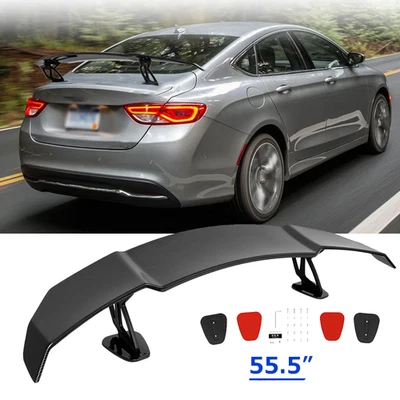 For Chrysler 200 Sedan 2011-2017 Rear Trunk GT Wing Racing Spoiler Carbon Li Foto 1 de 4