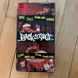 90s 2000s Backstage Rap VHS Tape DMX Jay Z Method Man Redman Ja Rule DJ Clue - Picture 1 of 4
