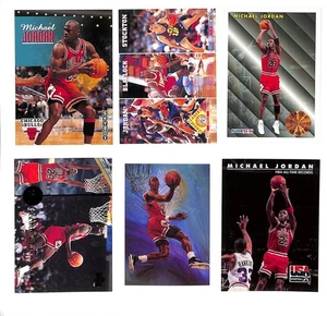 MIchael Jordan 6 Card Lot NBA Chicago Bulls Hoops, Fleer, Team USA, Upper Deck - Picture 1 of 2