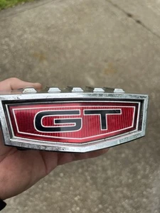 OEM 1967 Ford Fairlane Bezel Grille Emblem Center 500 XL GT Ranchero B64-25 - Picture 1 of 9