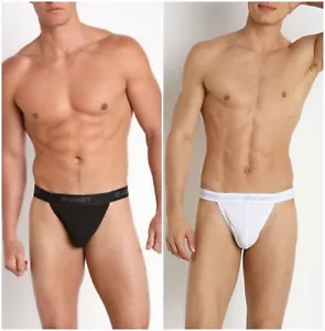 2XIST biancheria intima perizoma uomo nera o bianca con schiena a Y Jock gay/ragazzo taglia XS S M L - Foto 1 di 6