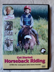 GET STARTED: HORSEBACK RIDING INSTRUCTIONAL DVD, WALK TROT, SADDLE - LIKE NEW - Foto 1 di 4