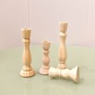 Church Candle Holder Chic Carved Pillar Candlesticks Stand Wedding Decoration