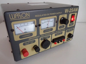 ALIMENTATION RÉGULÉE WATSON W 25AMP DC...........RADIO_TRADER_IRLANDE. - Photo 1/7