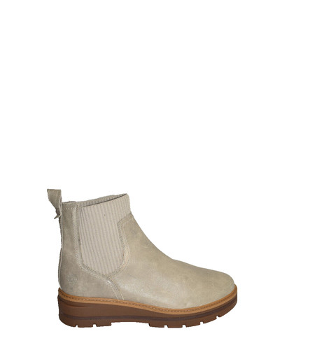 Nuovo! Stivali Timberland donna Cervinia Valley Chelsea 11 US beige naturale DD460