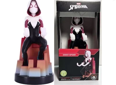 Marvel Spider-Man Ghost-Spider Cable Guys Phone & Controller Holder, Stand 8.5" - Image 1 of 4