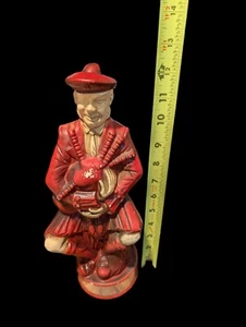 Vintage Whyte Mackays Scotch Whisky Decanter 1969 Scotsman Bagpipes Eric Olsen - Picture 1 of 12