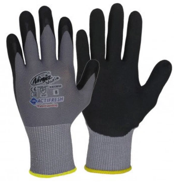 Ninja Maxim Actifresh 8-11 Profi Montagehandschuhe Arbeitshandschuhe Handschuhe