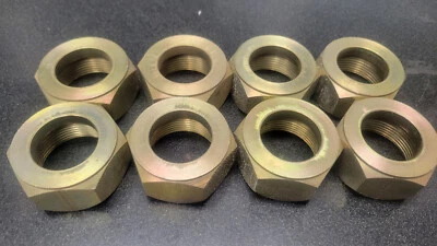 Lot of 8 Parker 20 BU-S Steel 1-1/4" Ferulok Flareless Bite Type Nuts - Image 1 of 2