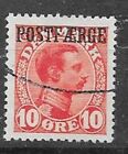 Denmark, 1919, Postal Ferry, Christian X, 10 øre