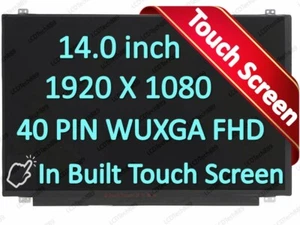 Lenovo Thinkpad T480 20L5 20L6 LED LCD On-Cell Touch Screen 14" FHD IPS Display - Picture 1 of 12