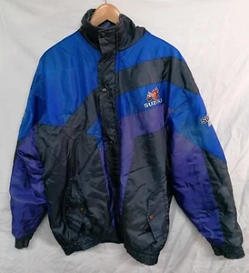 Vintage 1980s Bike Style Suzuki Motorcycles Bomber Jacket - XXL (estimated) - Bild 1 von 14