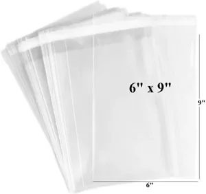 Ultra Clear Resealable Cello Cellophane Bags Great for Bakery Candy 100 Pcs - Picture 1 of 3
