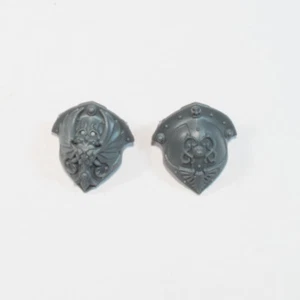 Almohadillas de hombro Warhammer 40K Adeptus Custodes Custodian Wardens x 2 E [Bits] - Imagen 1 de 2